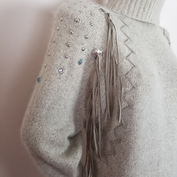 Vintage south western boho vibes turtleneck - Picture 7 of 8